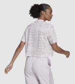 T-shirt Adidas court avec logo imprimé – Image 3