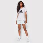 T-shirt Adidas LOUNGEWEAR Essentials Logo – Image 4