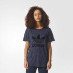 T-Shirt Aidas Originals Boyfriend Treofil pour Femmes