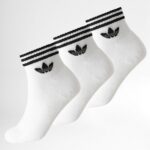 Image de Chaussettes Adidas 3 bandes (3 paires) JV7401-1 - Original Algérie Master Sport DZ