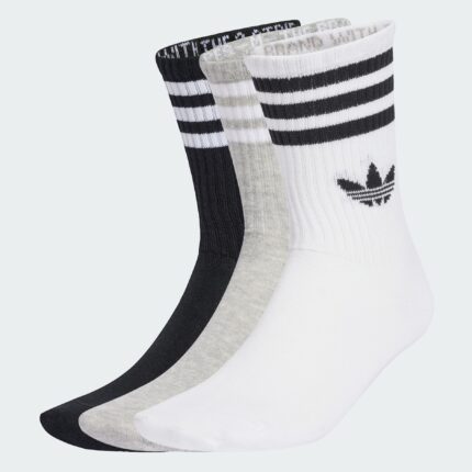 Image de Chaussettes mi-mollet Adidas 3 bandes (3 paires) JV7401-1 - Original Algérie Master Sport DZ