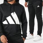 Image de Ensemble de survêtement Adidas M 3S FT TT TS JC5389-1 - Original Algérie Master Sport DZ