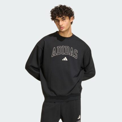 Image de Ensemble de survêtement Adidas Seasonal Essentials Collegiate French Terry Crew KE4130-1 - Original Algérie Master Sport DZ