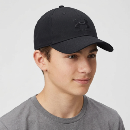 Image de Casquette Under Armour Essential Low Enfant 1381645-410-1 - Original Algérie Master Sport DZ