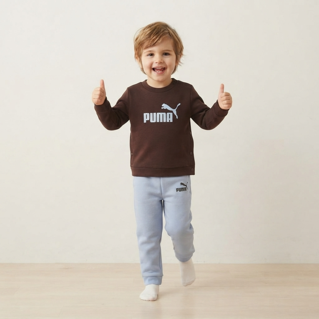 Ensemble de Survêtement Puma Minicats Essentials Bébé - Original Algérie DZ Image de Ensemble de Survêtement Puma Minicats Essentials Bébé - Original Algérie Master Sport DZ