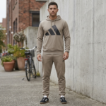 Image de Ensemble de survêtement Adidas M 3S FT TT TS JC5389-1 - Original Algérie Master Sport DZ