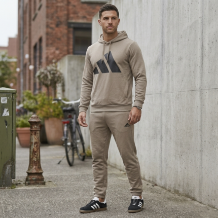 Image de Ensemble de survêtement Adidas M 3S FT TT TS JC5389-1 - Original Algérie Master Sport DZ