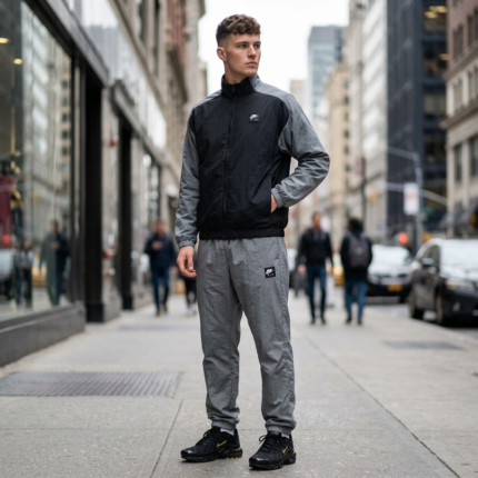 Image de Ensemble de survêtement Nike AIR TRACK SUIT MX MTL HV0949-085-1 - Original Algérie Master Sport DZ
